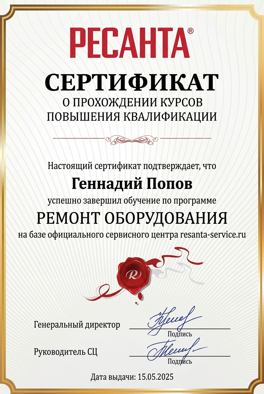 Сертификат